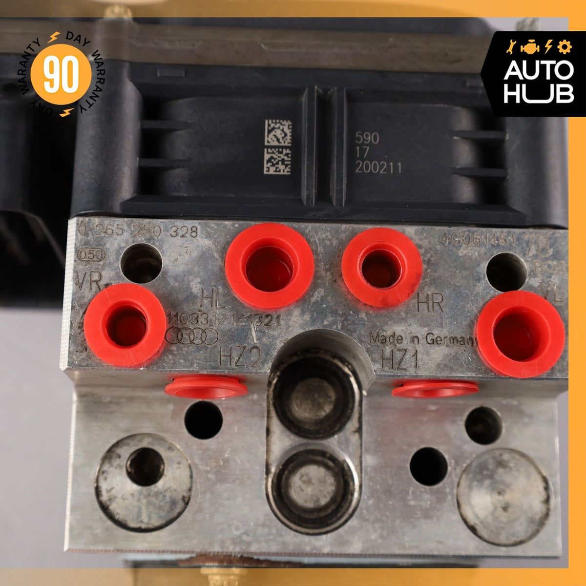 12-15 Audi 4G8 A7 S7 ABS Anti Lock ABS Pump Module 4G0907379B OEM - photo 9