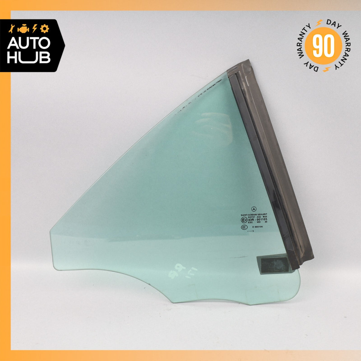 05-11 Mercedes R171 SLK55 SLK280 SLK350 Quarter Window Glass Rear Right Side OEM - photo 1