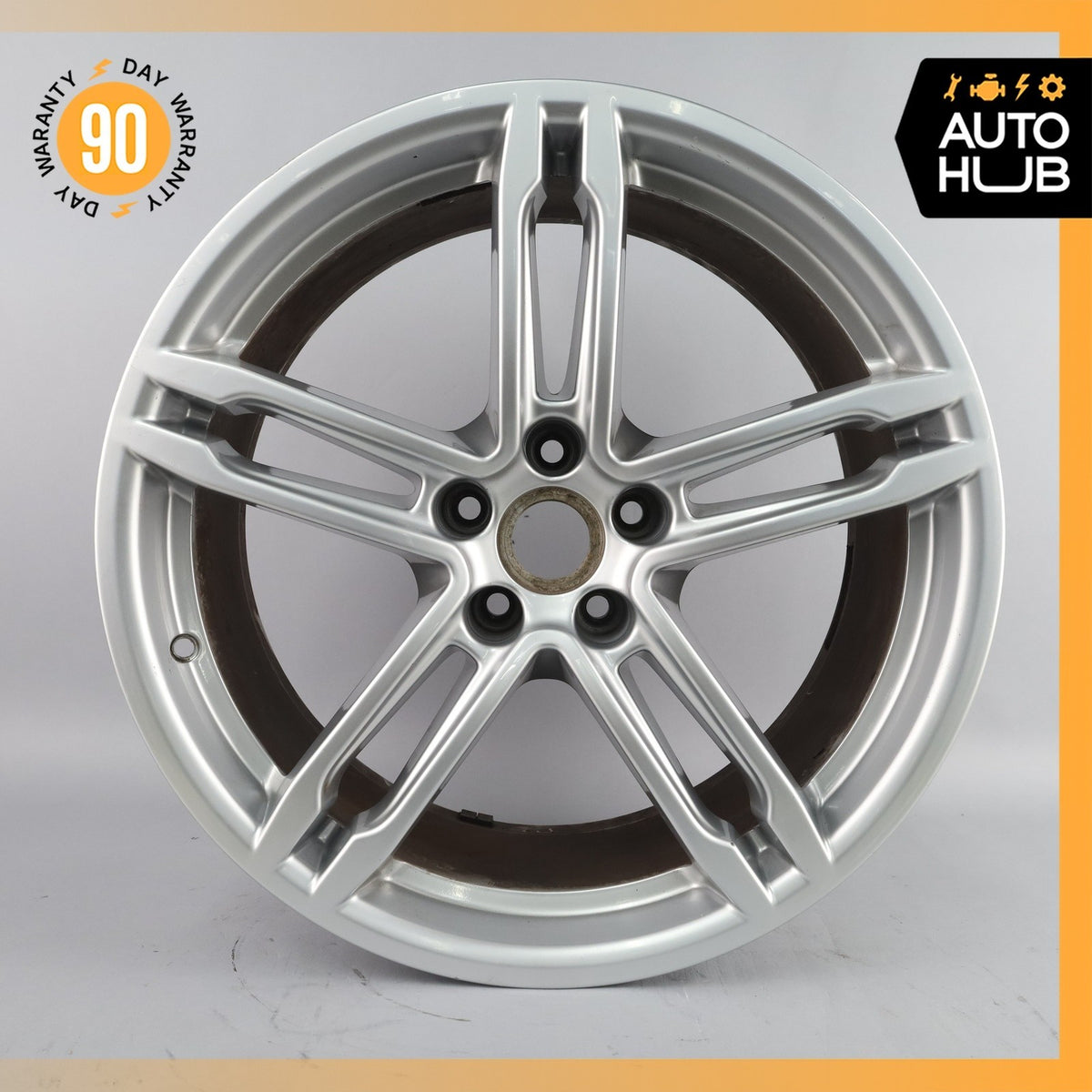 Porsche Macan 95B S 9 x 19 19" Rear Wheel Rim Silver 95B601025BN OEM - photo 1