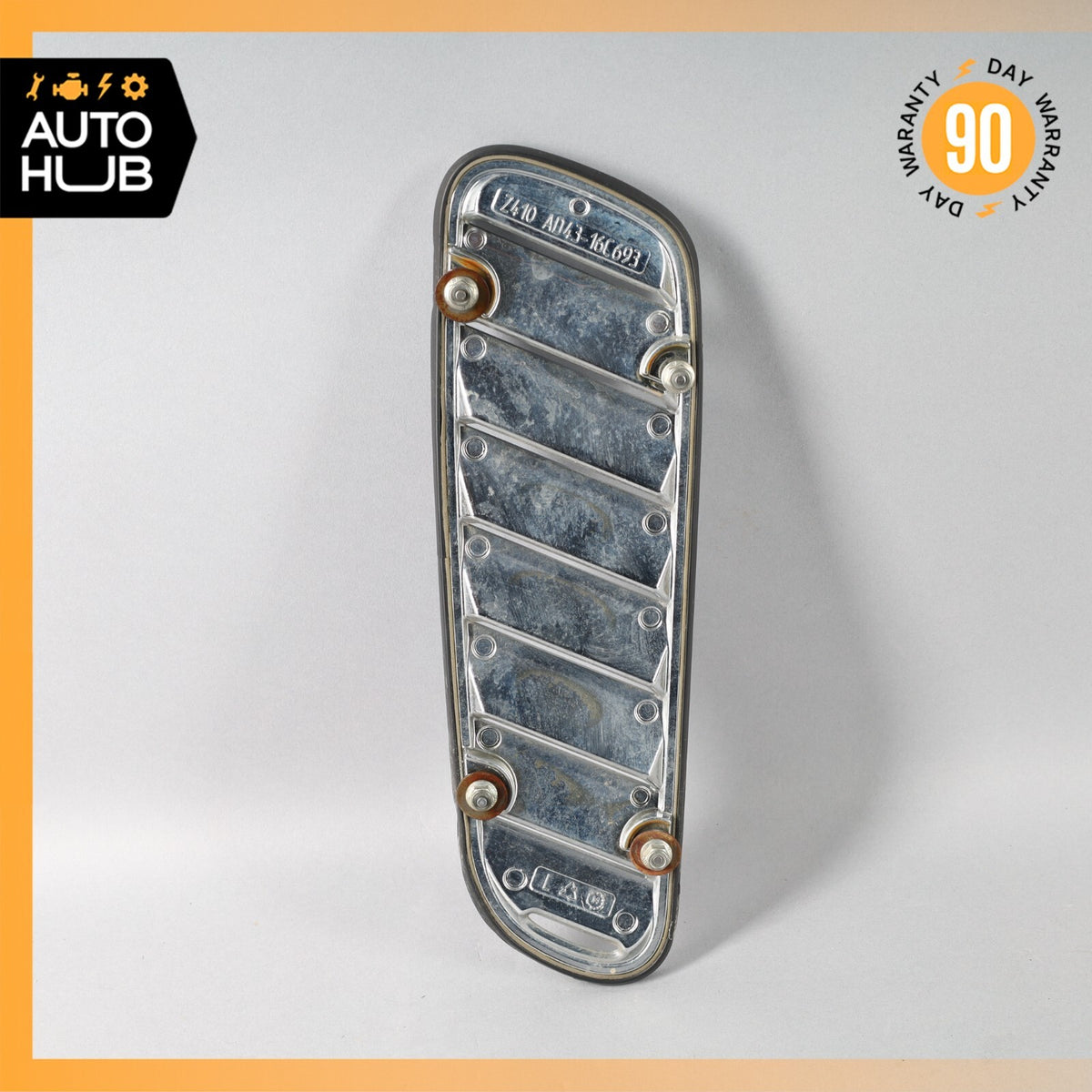 Aston Martin DB9 GT / Rapide Left Driver Side Hood Vent Grill Chrome OEM 7k - photo 7