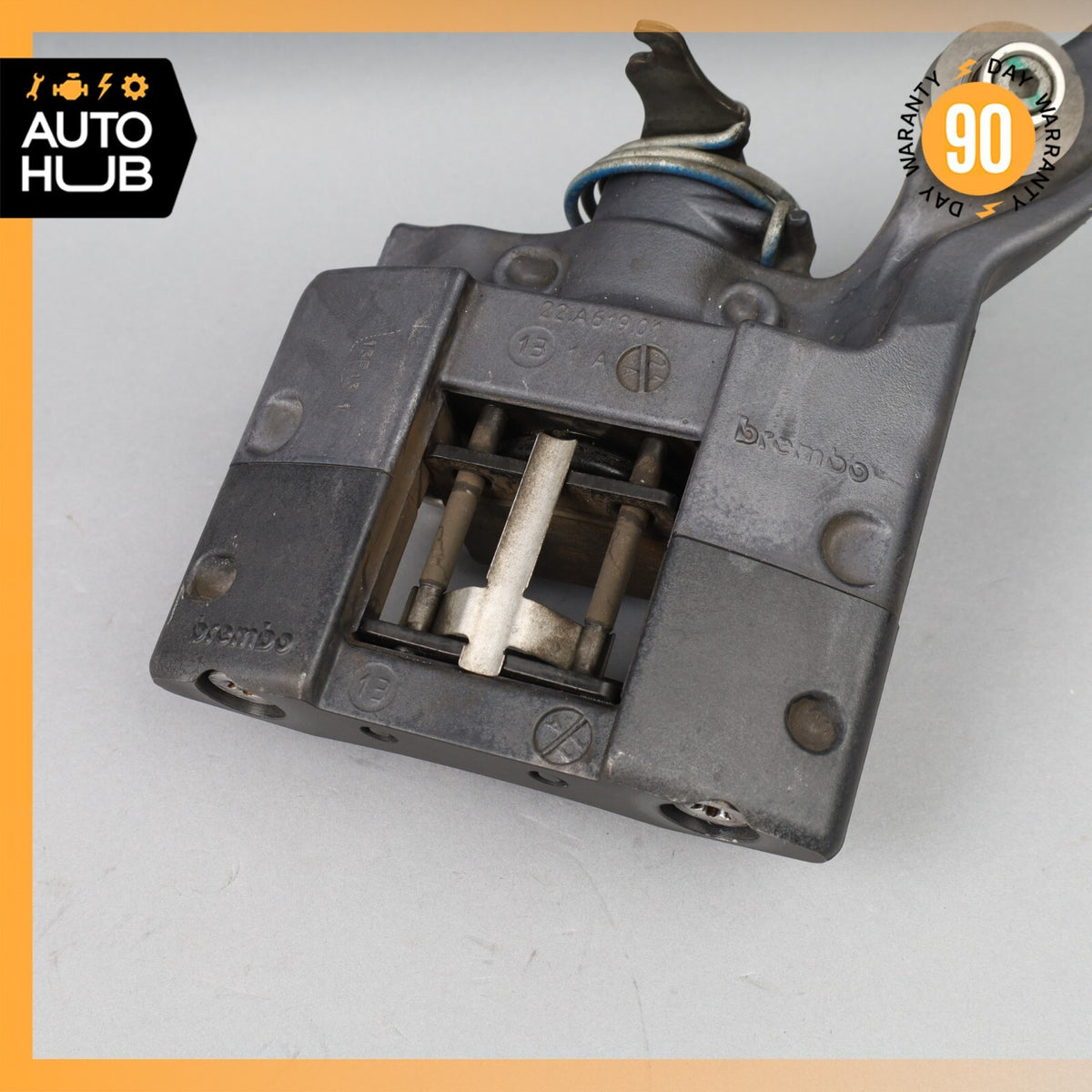 08-18 Aston Martin DB9 DBS Left Driver Side Parking Brake Caliper OEM 35k - photo 4