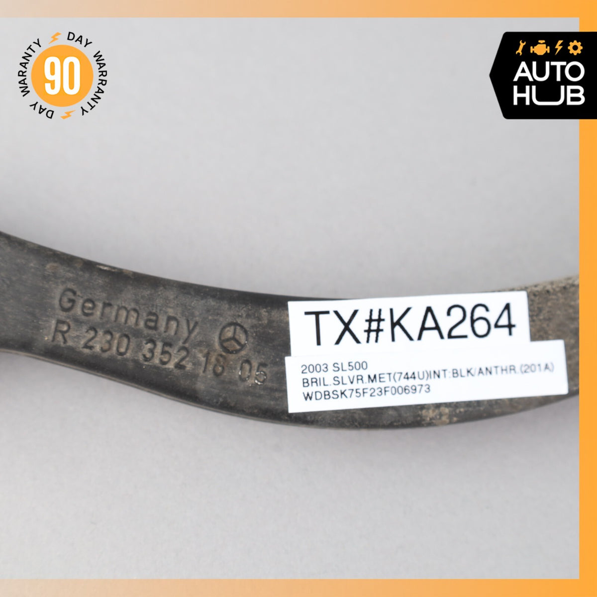 03-12 Mercedes R230 SL500 E500 CLS500 Rear Left Upper Control Arm 2303521805 OEM - photo 6