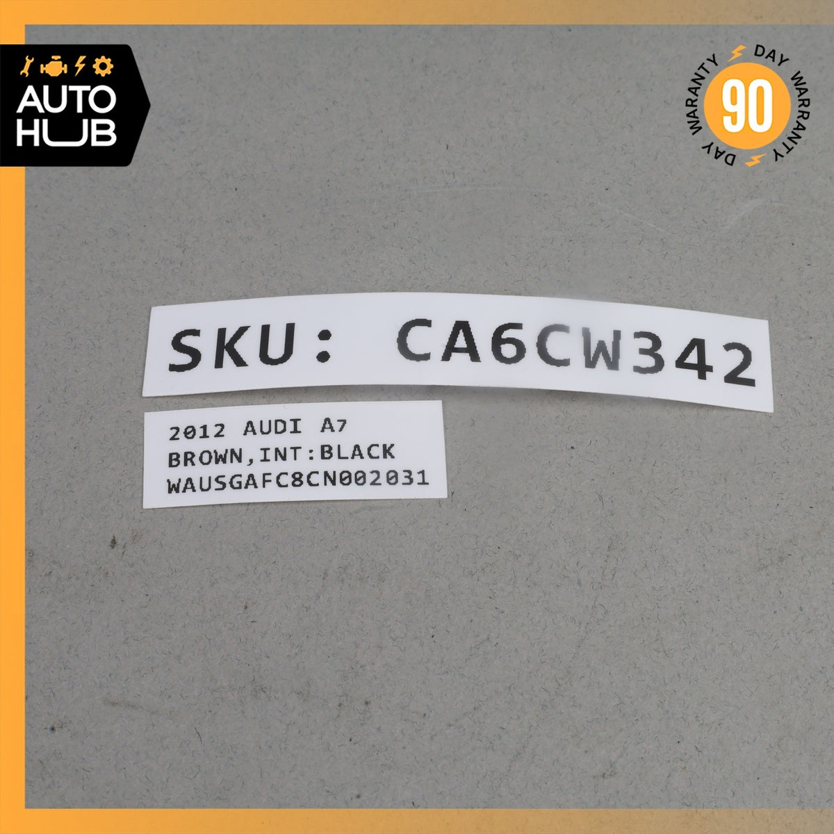 Audi 4G8 A7 Front Right Passenger Side Sunvisor Sun Visor Gray 4G0857552A OEM - photo 14