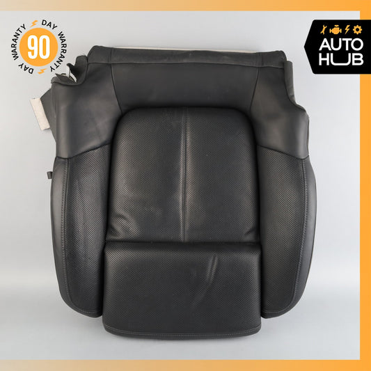 15-18 Porsche Macan 95B Front Right Lower Bottom Seat Cushion Leather Black OEM - photo 1