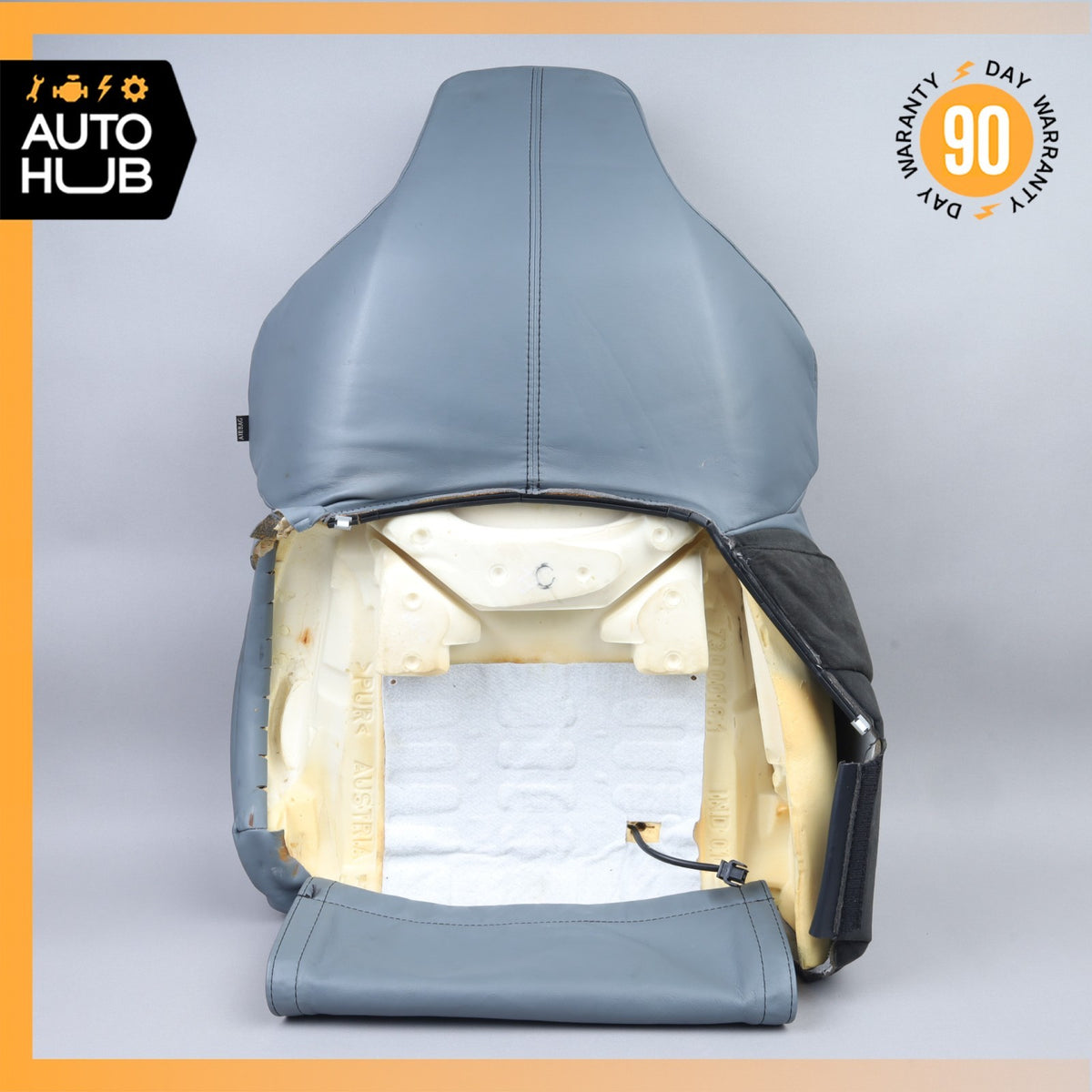 Aston Martin DB9 Front Left Driver Side Top Upper Seat Cushion Blue OEM 34k - photo 13