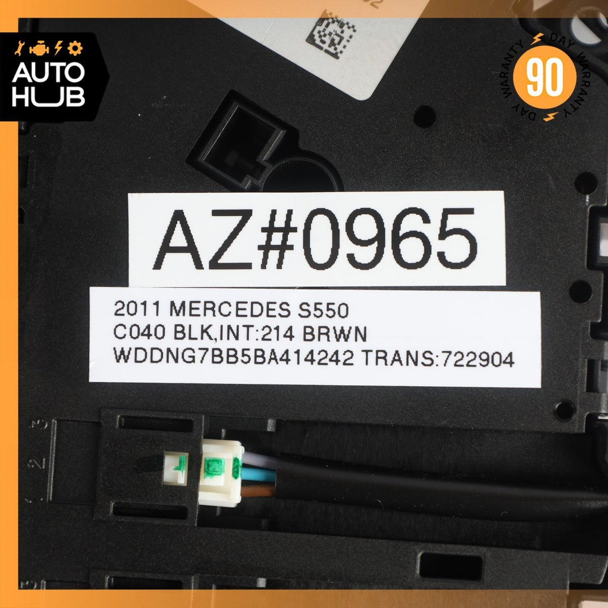 07-14 Mercedes W221 S550 S350 Front Left Driver Seat Control Memory Switch OEM - photo 12