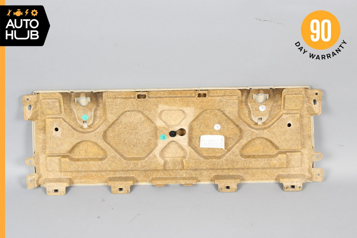 03-06 Mercedes R230 SL500 SL55 AMG Rear Center Cover Trim Panel Beige OEM - photo 8