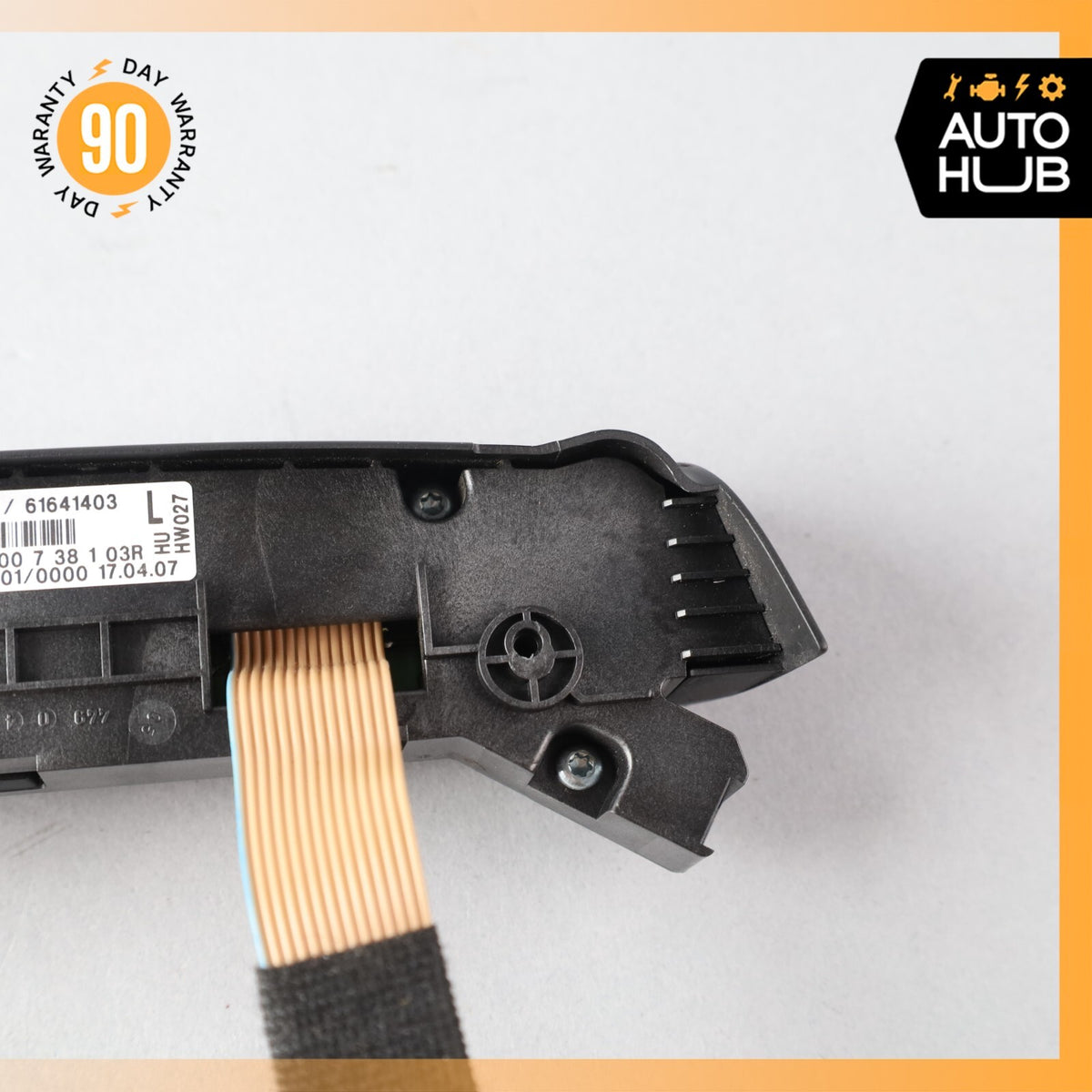 03-12 Bentley Continental GTC Left Steering Wheel Control Switch Button OEM 62k - photo 11