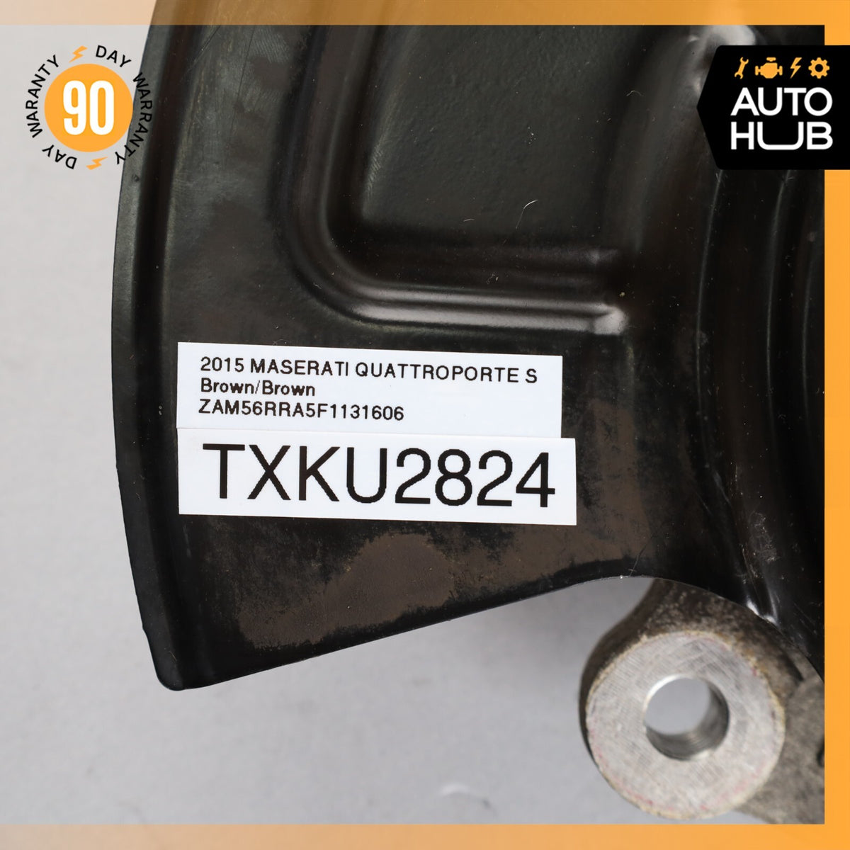14-17 Maserati Quattroporte M156 SQ4 Rear Right Side Spindle Knuckle Hub OEM 32k - photo 13