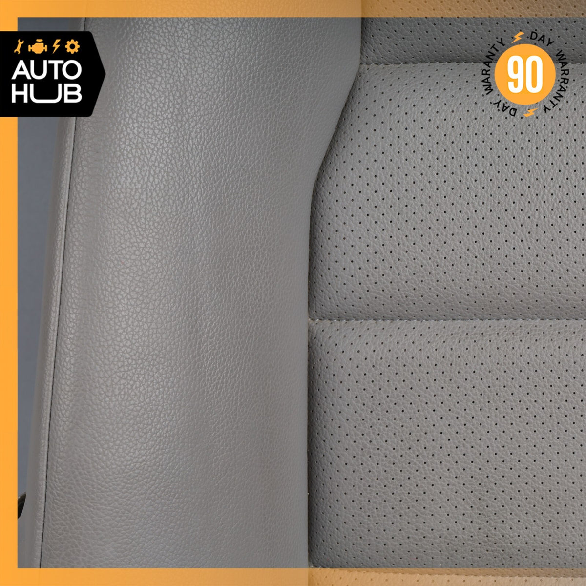 08-11 Mercedes W204 C350 C300 Front Right Side Seat Cushion Top Upper Gray OEM - photo 2