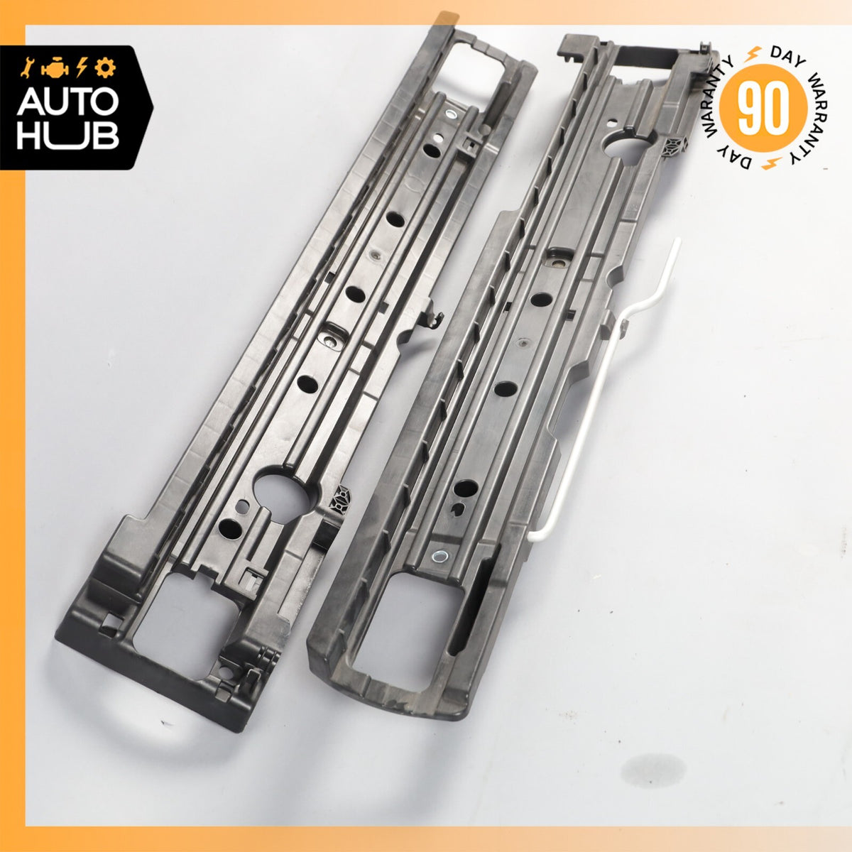 11-18 Porsche Cayenne 958 Turbo S Trunk Floor Rail Support Left & Right OEM - photo 6