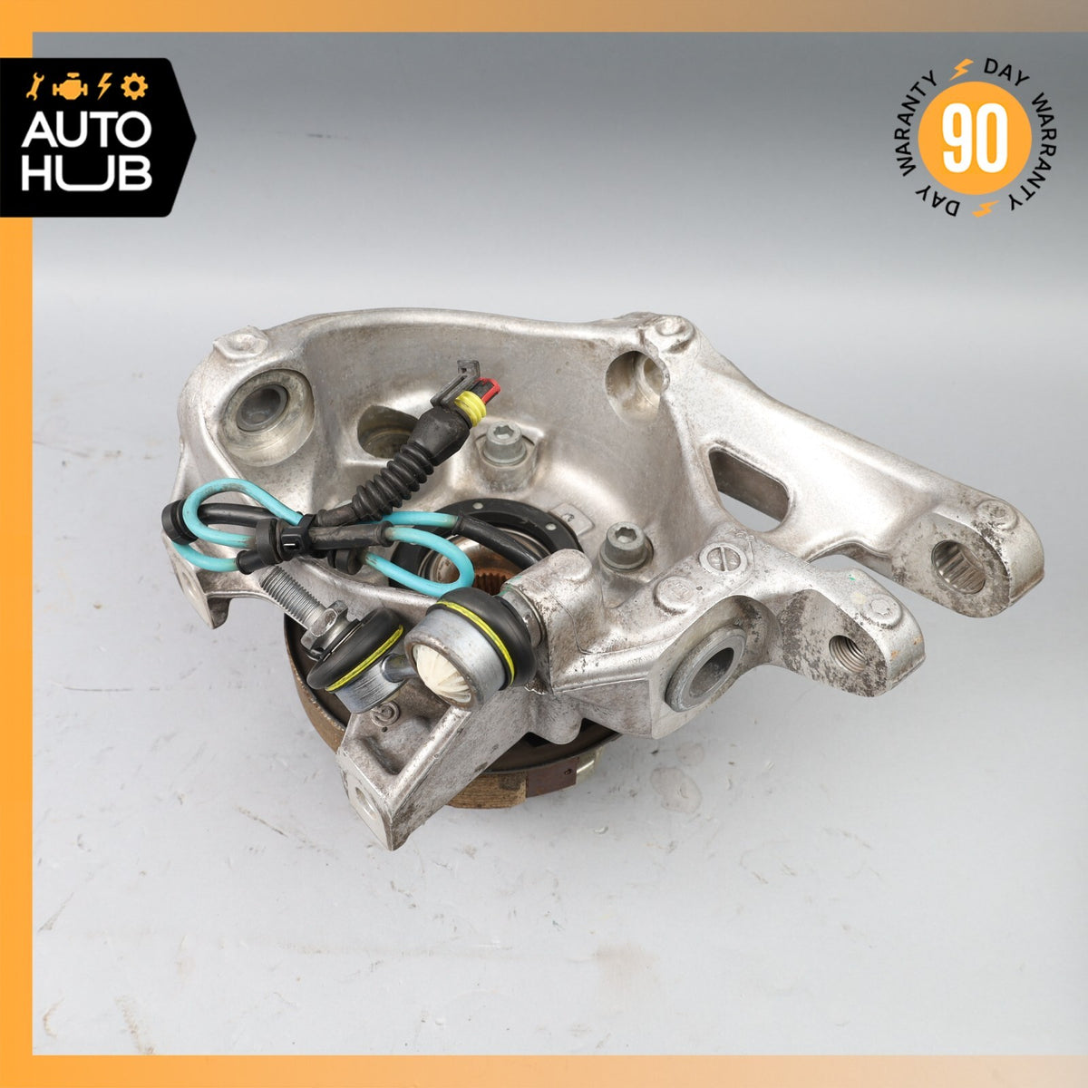 11-19 Maserati GranTurismo S M145 Rear Right Side Spindle Knuckle Hub OEM - photo 9