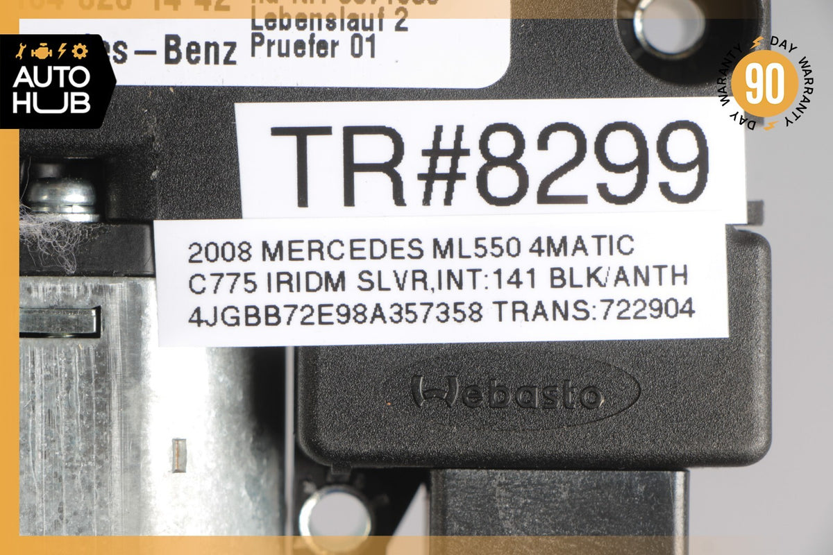 06-13 Mercedes W164 ML550 GL550 Panoramic Sunroof Sun Roof Motor 1648201442 OEM - photo 9