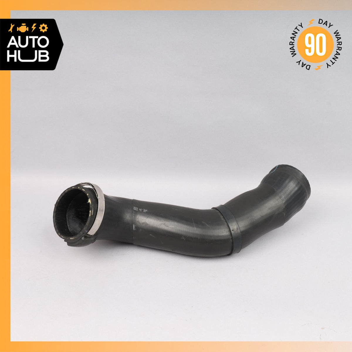 03-12 Bentley Continental GTC 6.0L W12 Left Side Intercooler Hose Pipe OEM 59k - photo 2