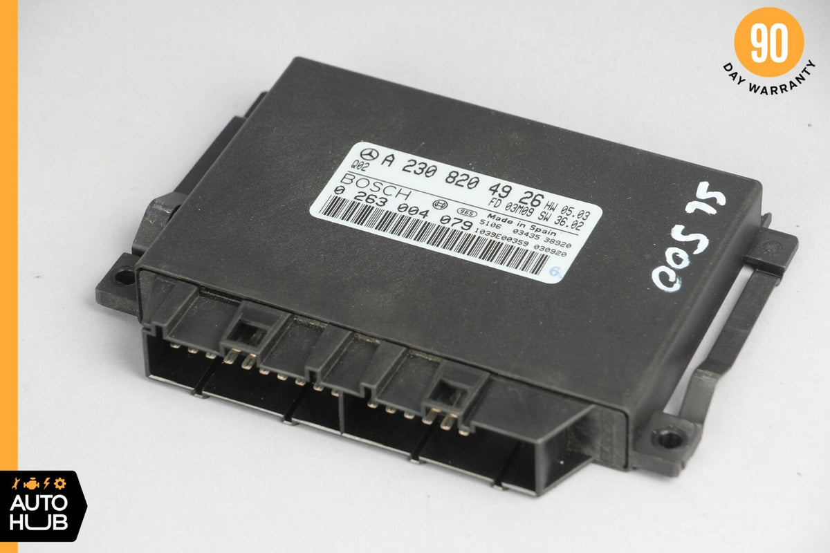 03-06 Mercedes R230 SL500 SL55 Park Parking Assist Control Module 2305452632 OEM - photo 1