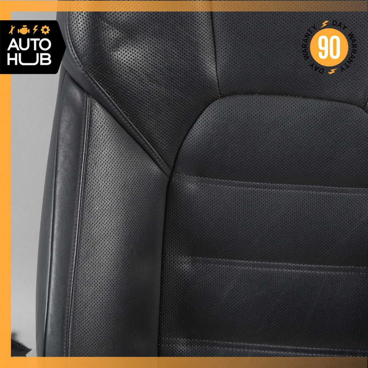 15-18 Porsche Macan 95B Front Left Driver Side Seat Upper Cushion Black OEM 72k - photo 6