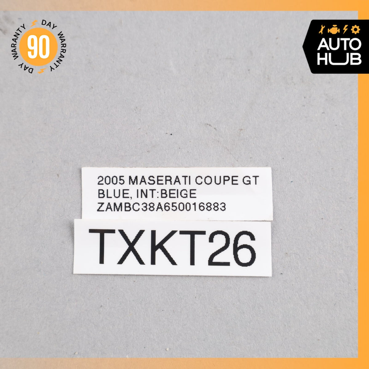 2005 Maserati M138 Coupe 4200 Right Trunk Lid Wire Wiring Harness Cable OEM 67k - photo 18