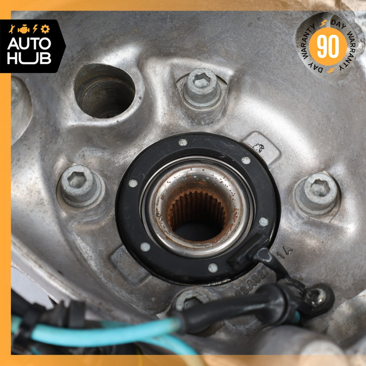 11-19 Maserati GranTurismo S M145 Rear Right Side Spindle Knuckle Hub OEM - photo 12