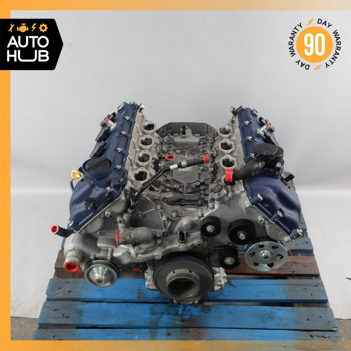 04-16 Maserati GranTurismo M145 4.2L V8 F136U Engine Motor Assembly OEM 66k - photo 2