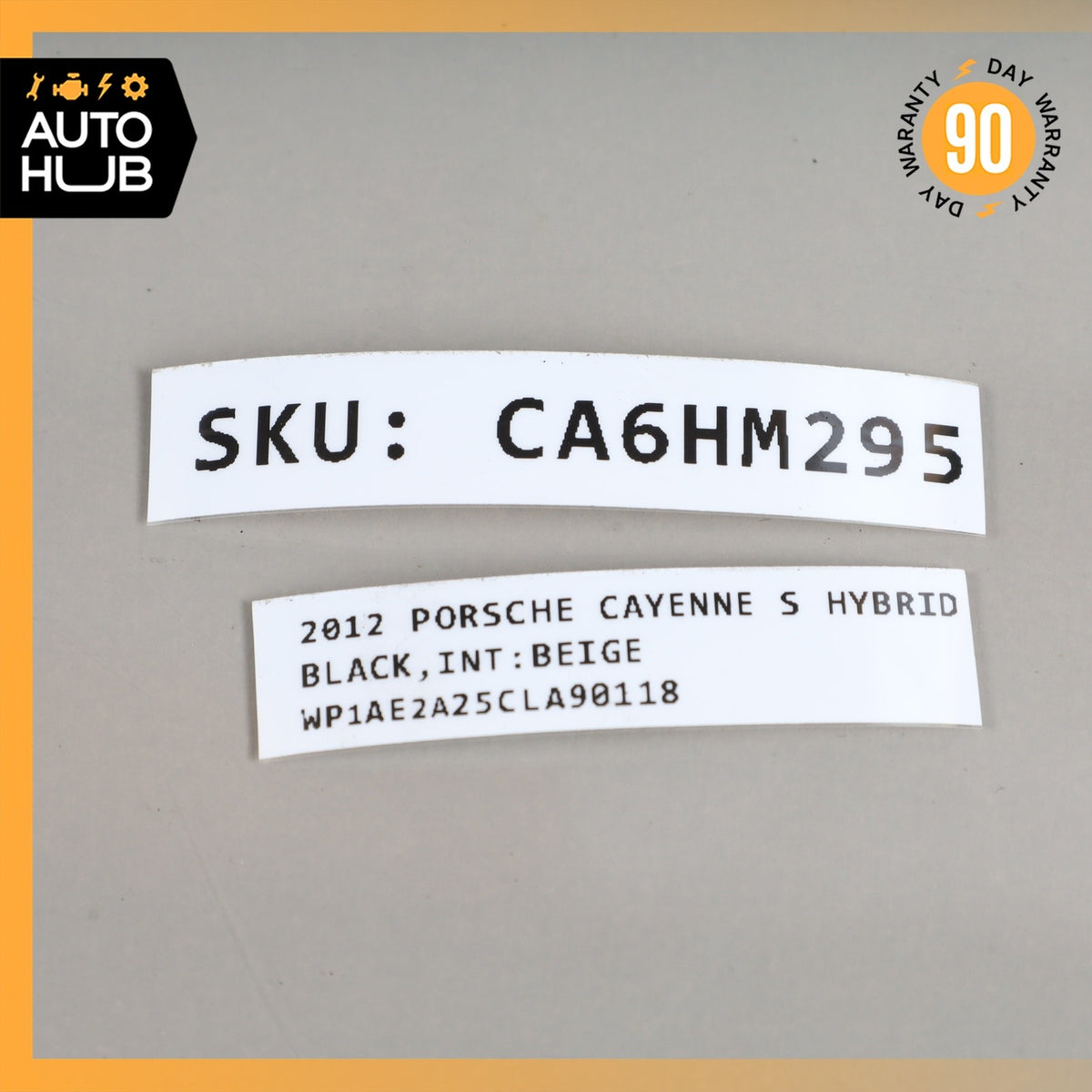 11-18 Porsche Cayenne 958 Hybrid S Right Side Gasoline Tank Fuel Pump Cover OEM - photo 12