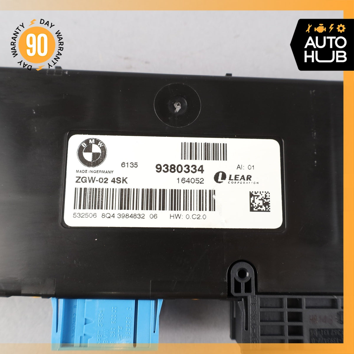 BMW F26 X4 X3 Central Gateway Control Module Unit 61359380334 OEM - photo 9