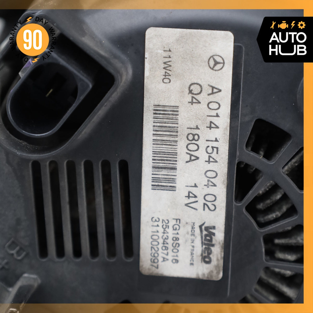 Mercedes X164 GL450 Engine Generator Alternator 0141540402 OEM - photo 11