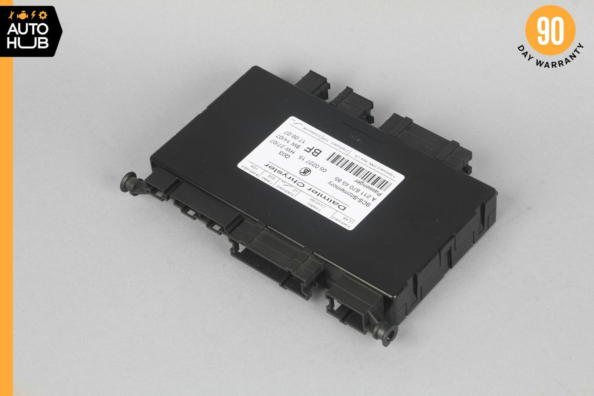 03-11 Mercedes W211 E350 ML550 Front Seat Control Module 2118704585 OEM - photo 3