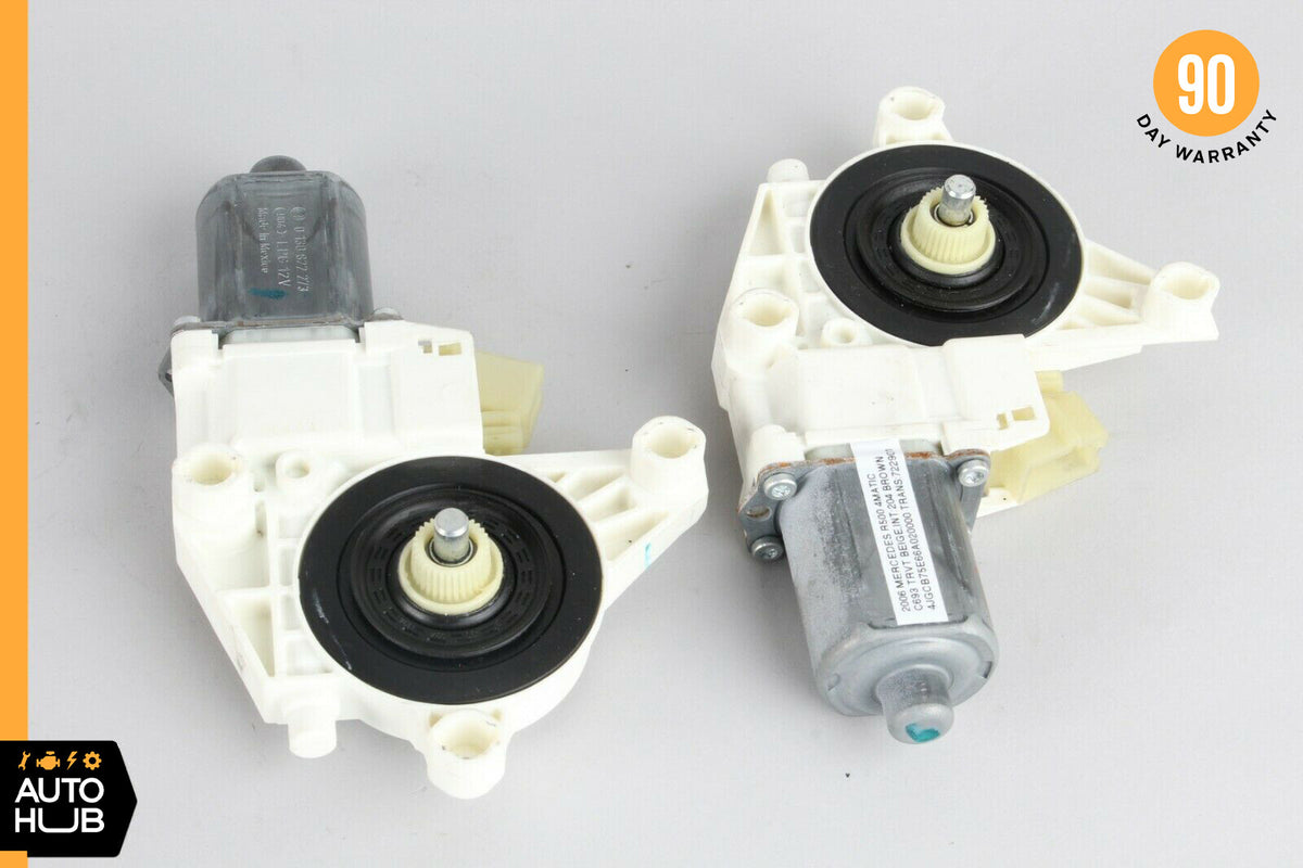 06-13 Mercedes W164 R500 GL450 Window Regulator Motor Front Right & Left Set OEM - photo 1