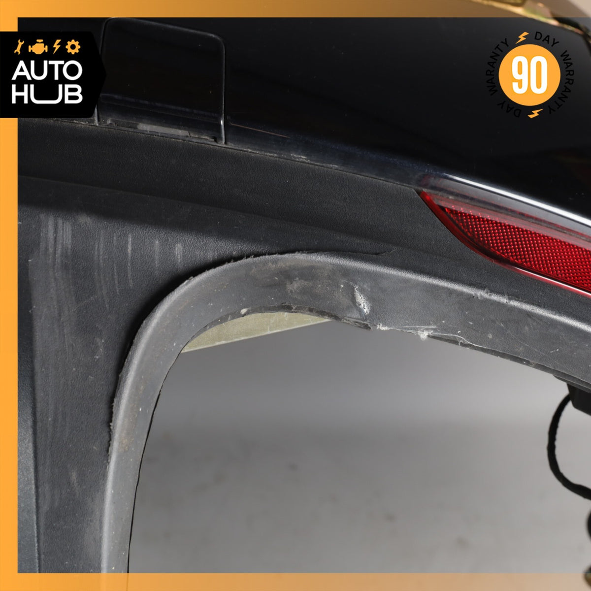 15-18 Porsche Macan S 95B Rear Bumper Cover Assembly Black OEM - photo 16