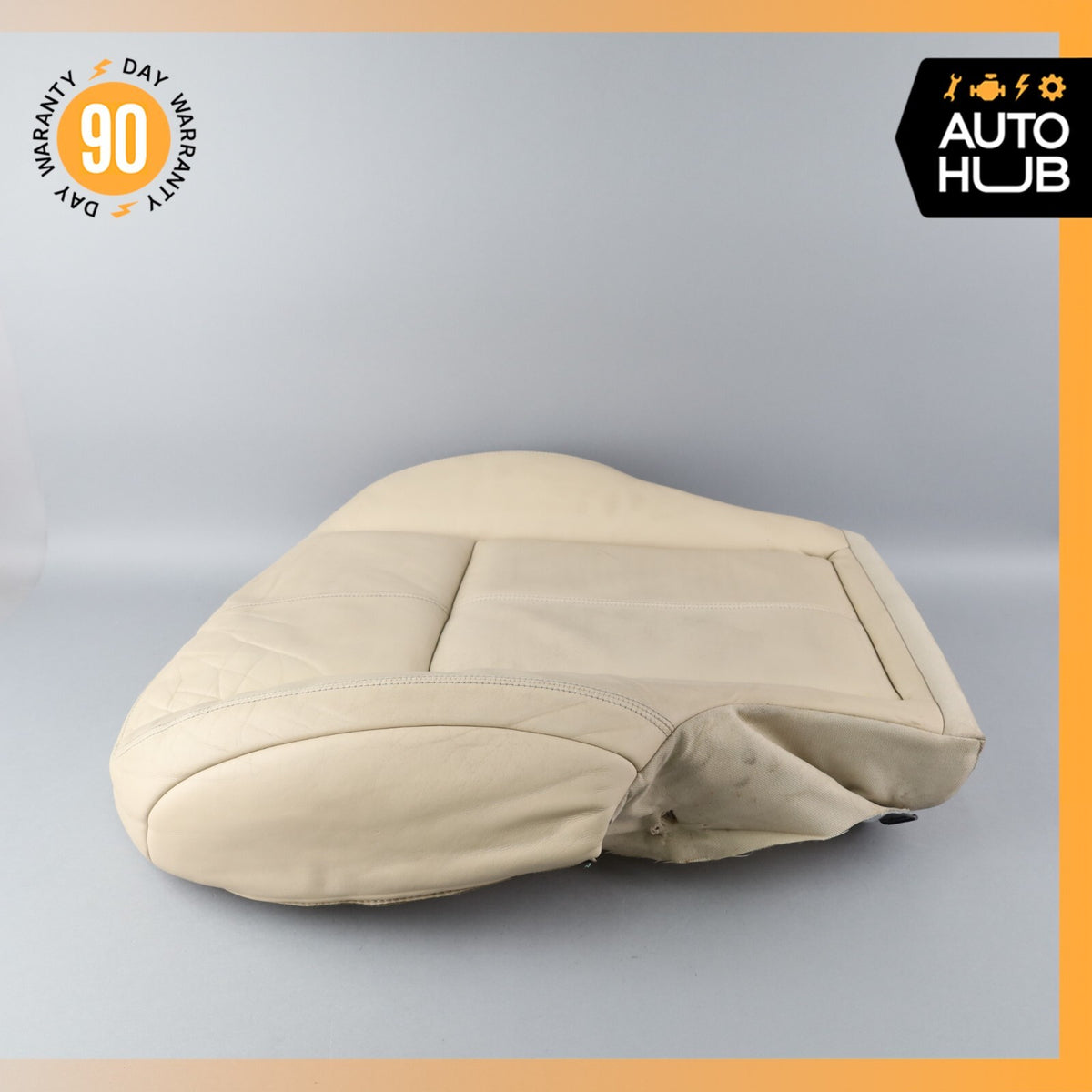 07-09 Mercedes W221 S550 S450 Front Left Side Lower Seat Cushion Nappa OEM - photo 16