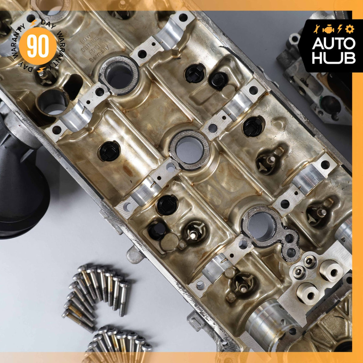 14-18 Bentley Continental GT 4.0L Left Engine Cylinder Head 079103403S OEM - photo 4