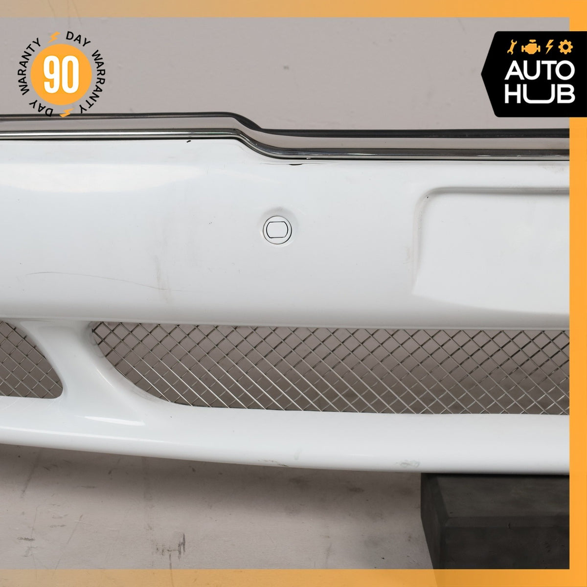 00-02 Bentley Arnage Front Bumper Cover Assembly White OEM 30k - photo 5