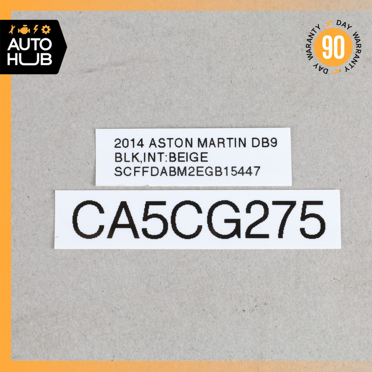 13-16 Aston Martin DB9 Left Driver Side Door Step Sill OEM 22k - photo 15