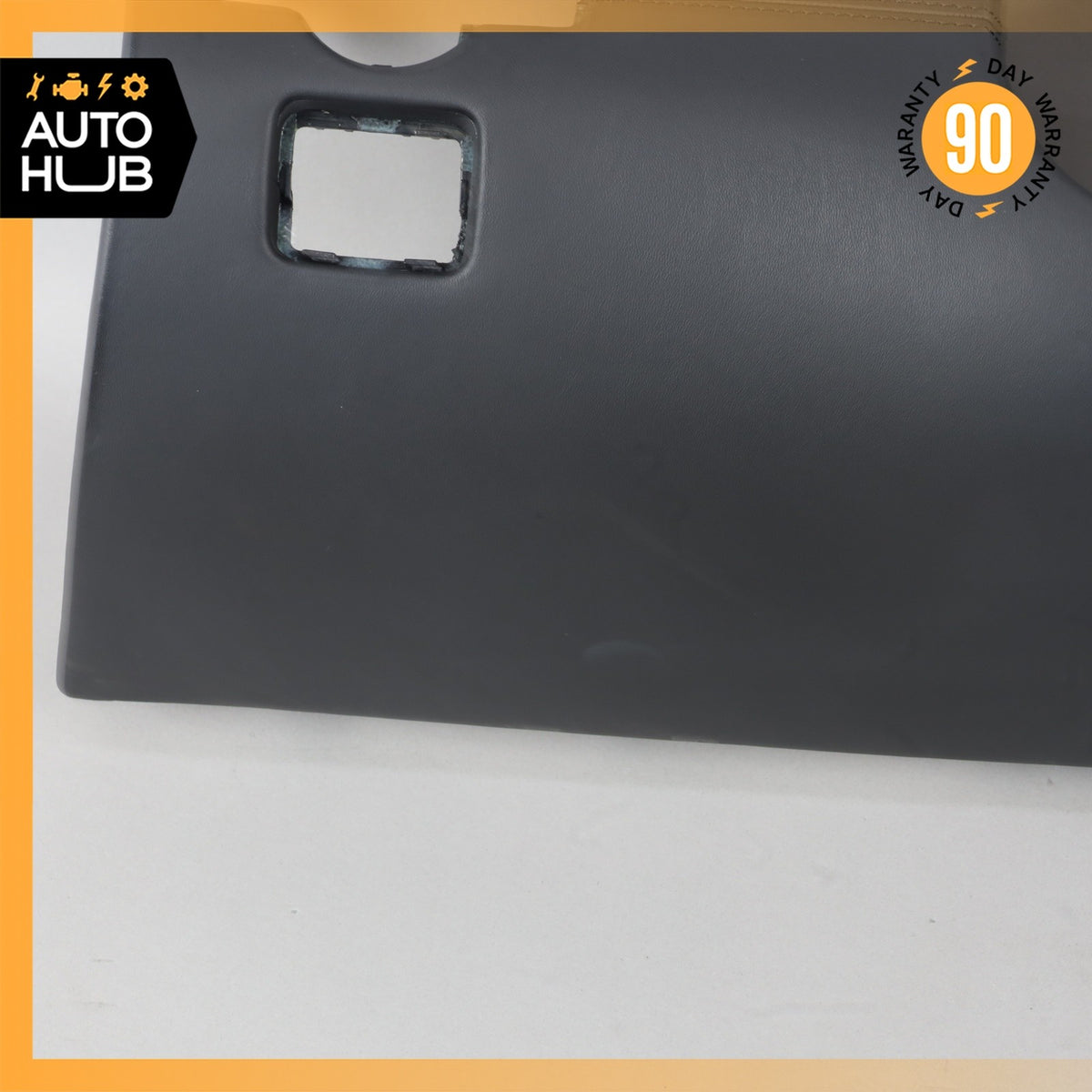 07-13 Mercedes W221 S600 S65 Dashboard Lower Driver Knee Cover Panel Black OEM - photo 7