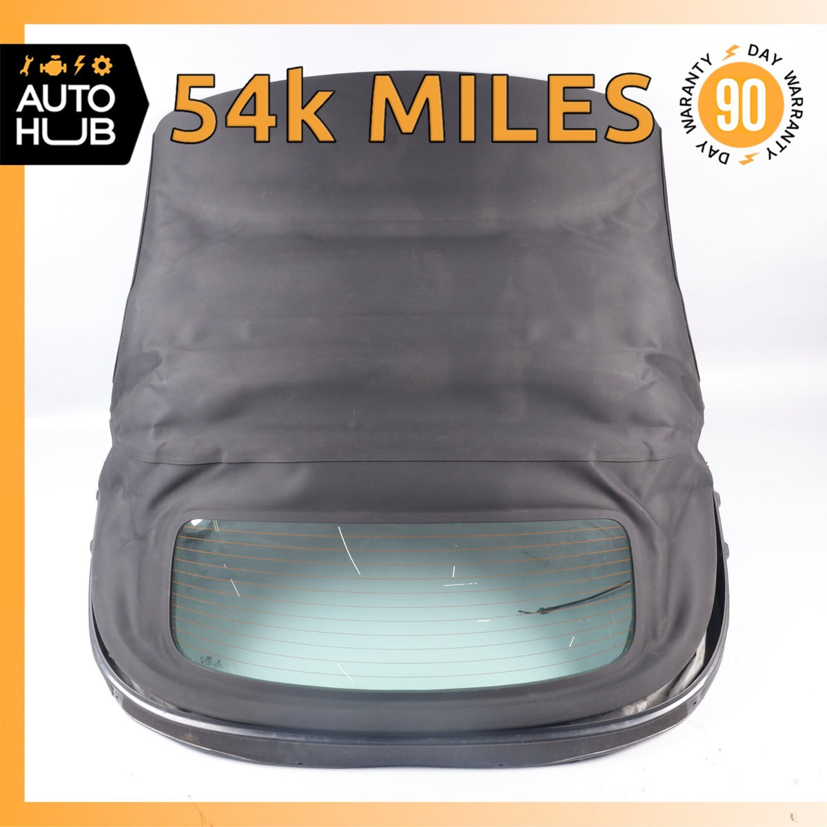 16-23 Audi TT Roadster Convertible Soft Top Roof Black OEM 54k - photo 1