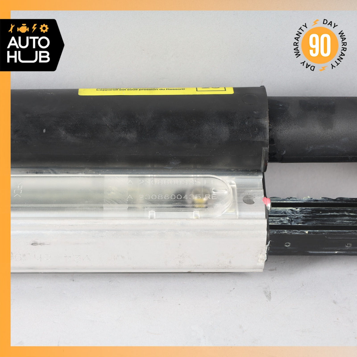 03-12 Mercedes R230 SL550 SL55 AMG Convertible Left Lock Pawl Cylinder OEM 51k - photo 3