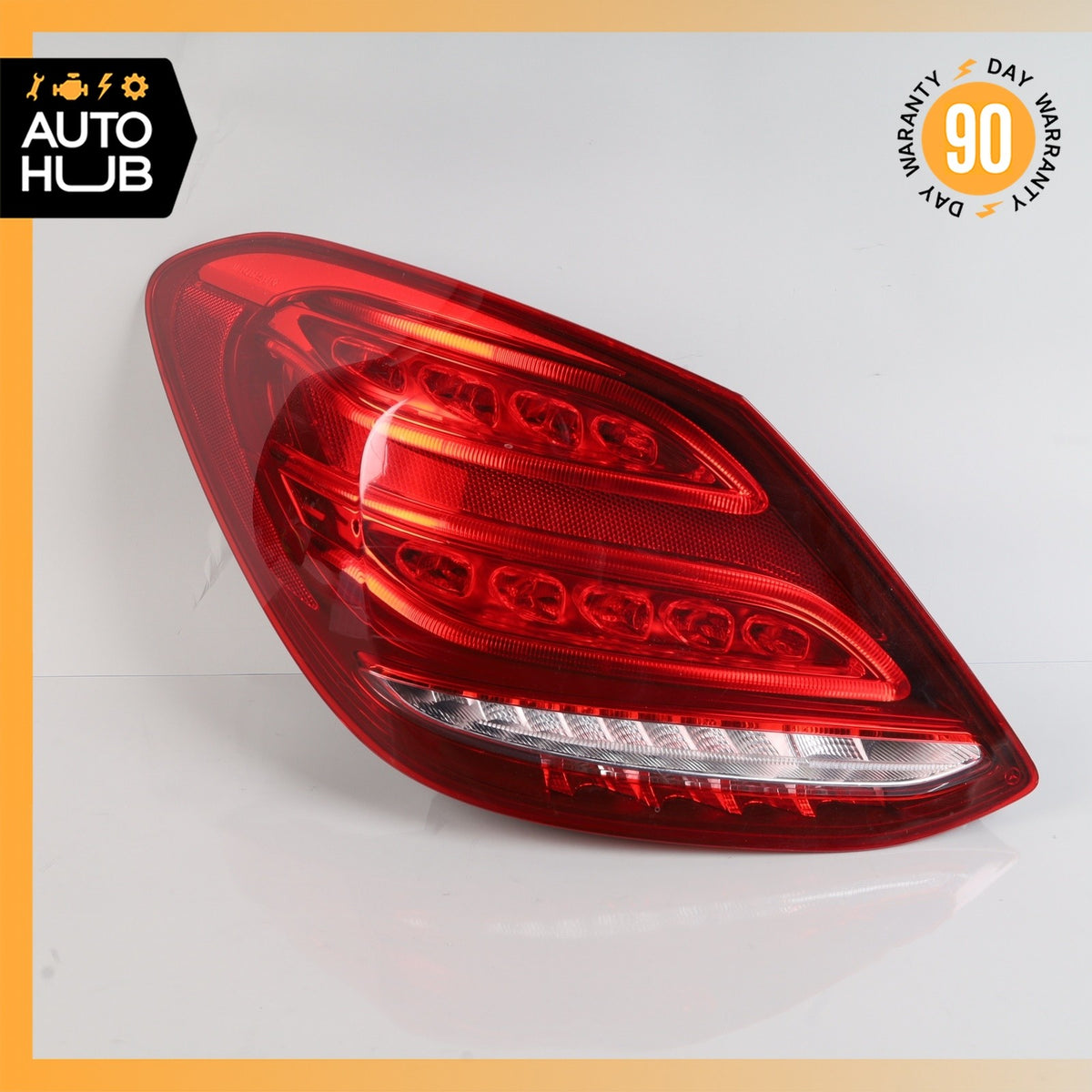 15-18 Mercedes W205 C300 C43 AMG Sedan LED Tail Light Lamp Rear Left Side OEM - photo 2