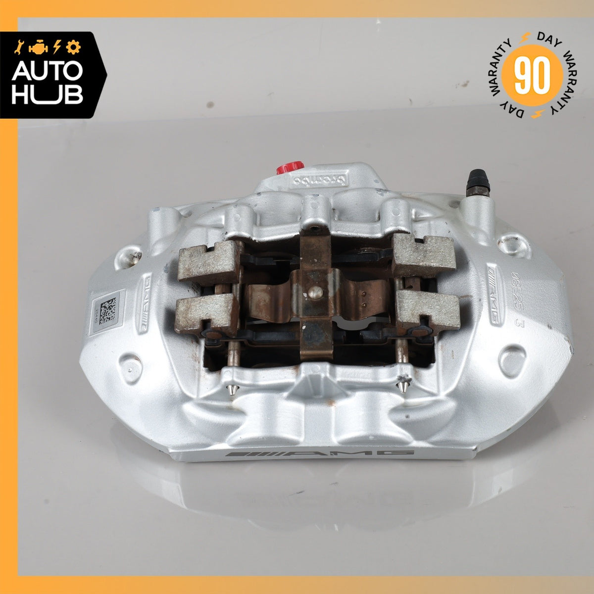Mercedes W204 C63 AMG Rear Left & Right Side Brake Calipers Set OEM - photo 4