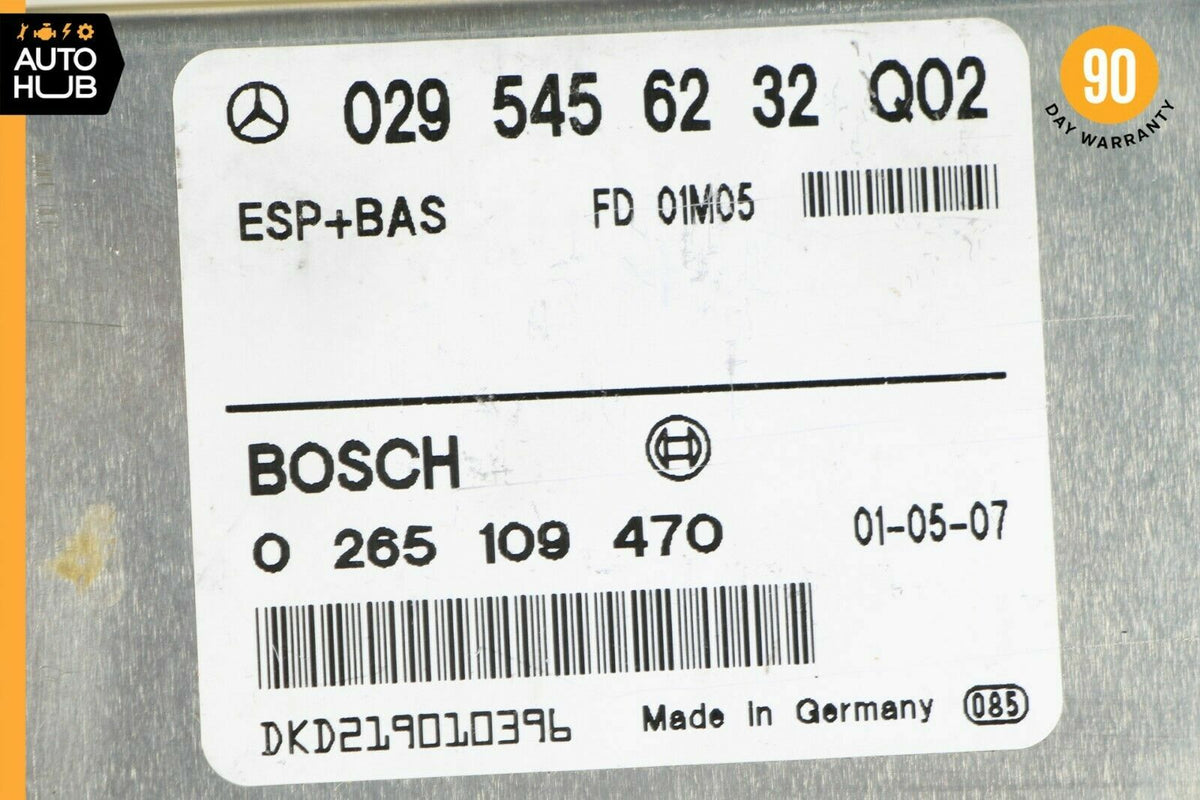 01-03 Mercedes W208 CLK430 ABS Anti Lock Brake System Control Module OEM - photo 9