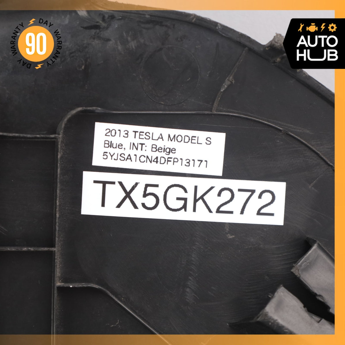 Tesla Model S Front Right Engine Compartment Cover Panel Trim 100632800E OEM - photo 12