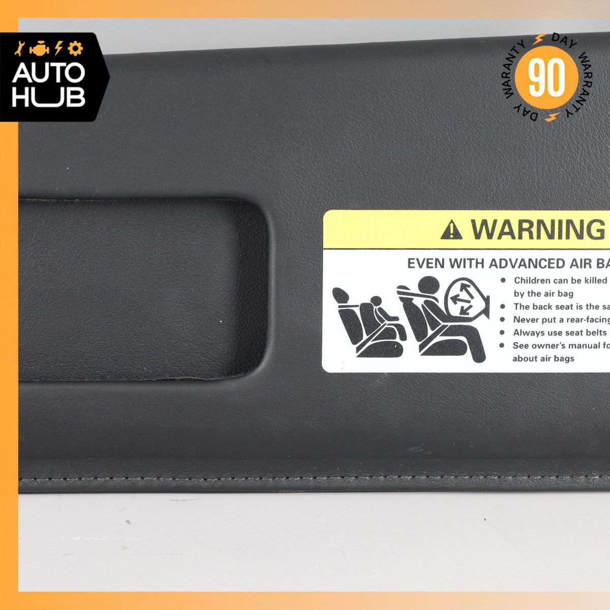 03-18 Bentley Continental GTC Speed Left Side Sun Visor Shade Sunvisor OEM 32k - photo 3