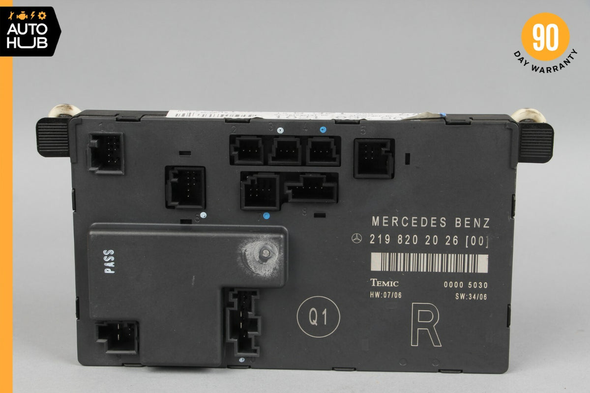 06-11 Mercedes W219 CLS550 CLS55 Door Control Module Front Right Passenger OEM - photo 6