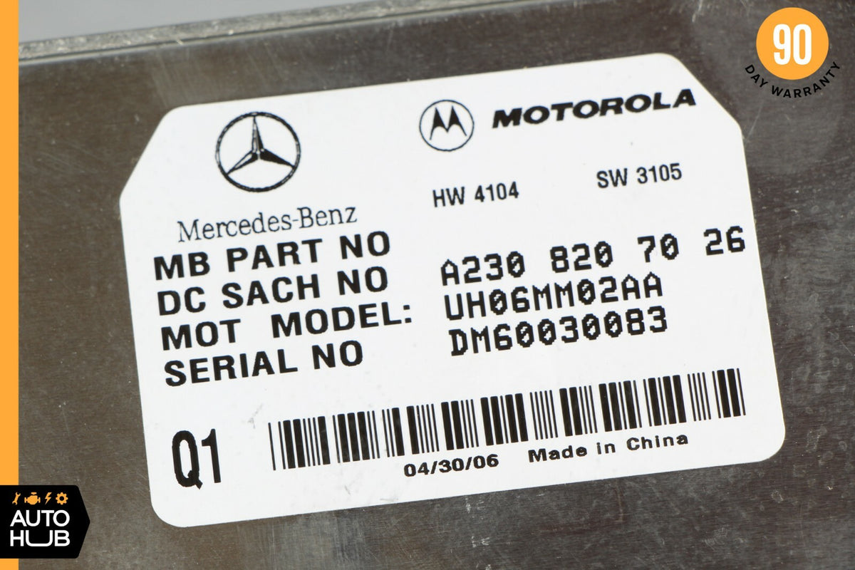 06-09 Mercedes X164 GL450 CLS500 Communication Control Module 2308207026 OEM - photo 7