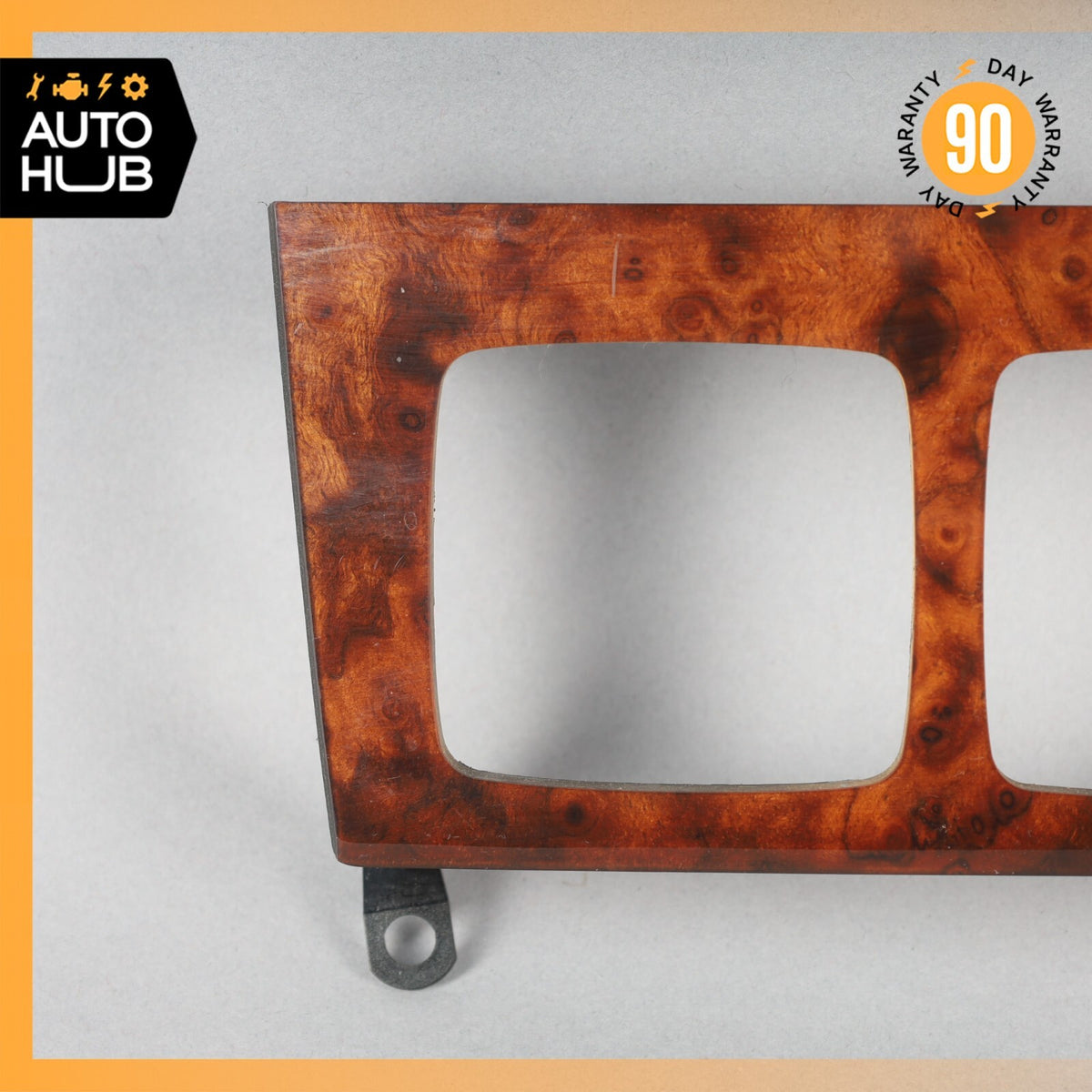 00-06 Mercedes W220 S55 AMG S600 CL500 A/C Heater Climate Control Wood Trim OEM - photo 2