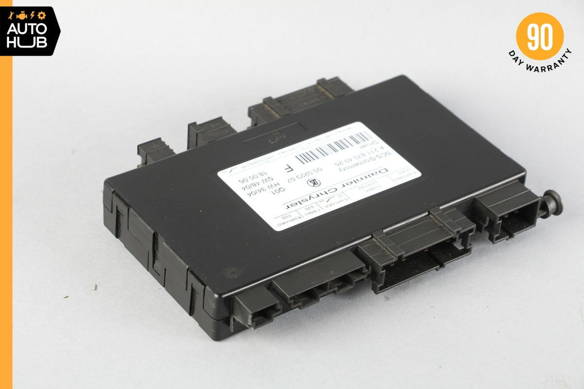 03-12 Mercedes W219 CLS550 E350 Seat Control Module Front Left 2118704926 OEM - photo 2