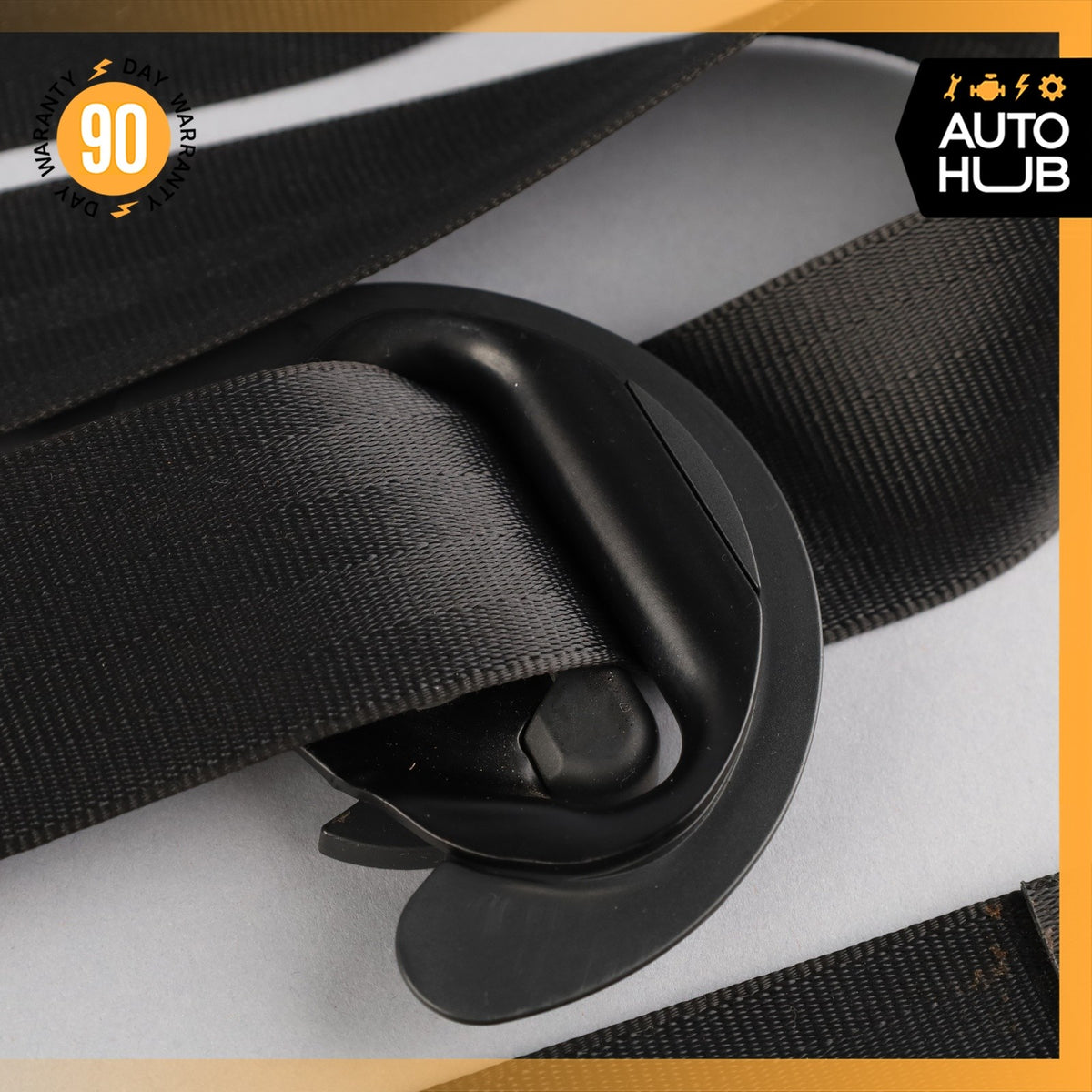 11-18 Porsche Cayenne 958 Rear Left Seatbelt Seat Belt Black 95880305110 OEM - photo 12