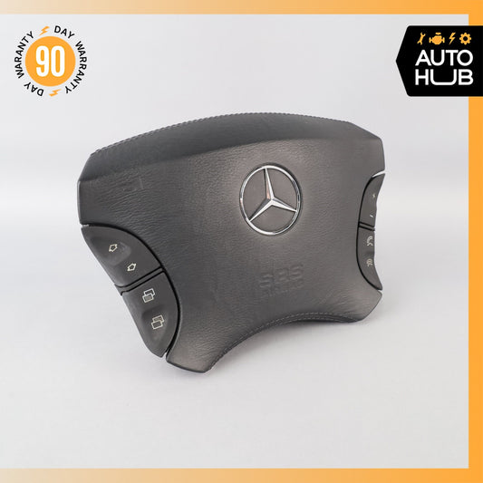 00-06 Mercedes W215 CL500 S350 CL55 AMG Steering Wheel Air Bag Airbag Black OEM - photo 1