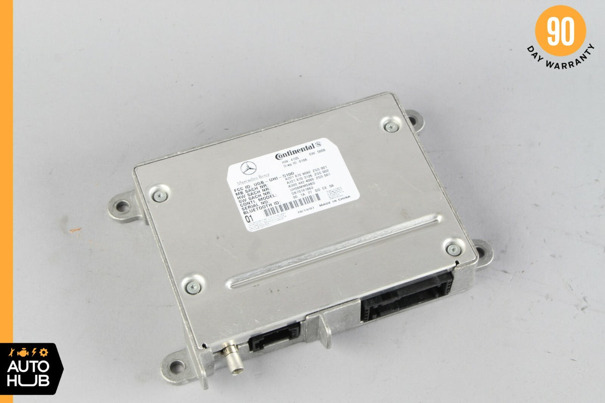 07-09 Mercedes W216 CL550 CL600 S63 AMG Bluetooth Communication Module OEM - photo 1