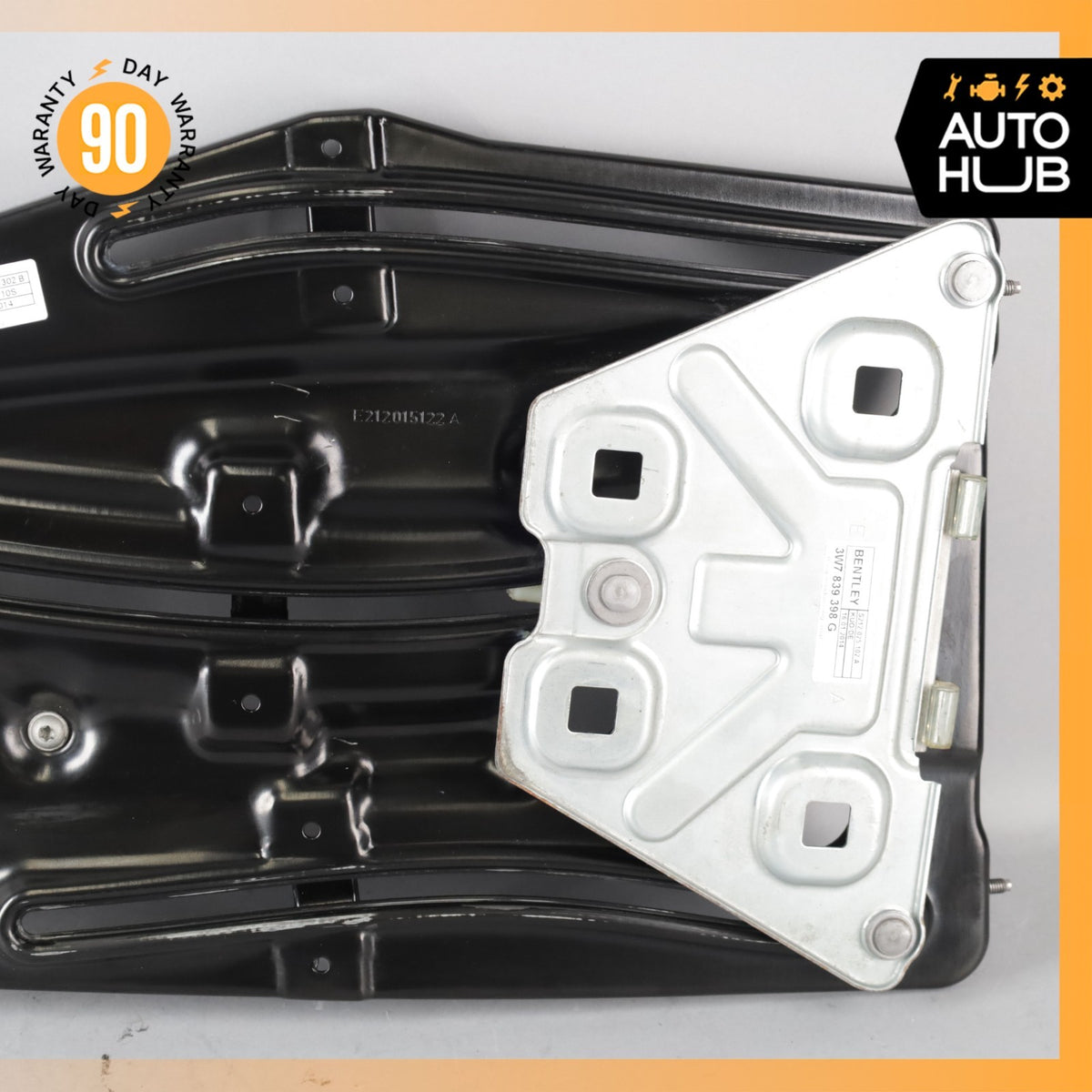12-18 Bentley Continental GTC Rear Right Quarter Window Regulator w/ Motor OEM - photo 4