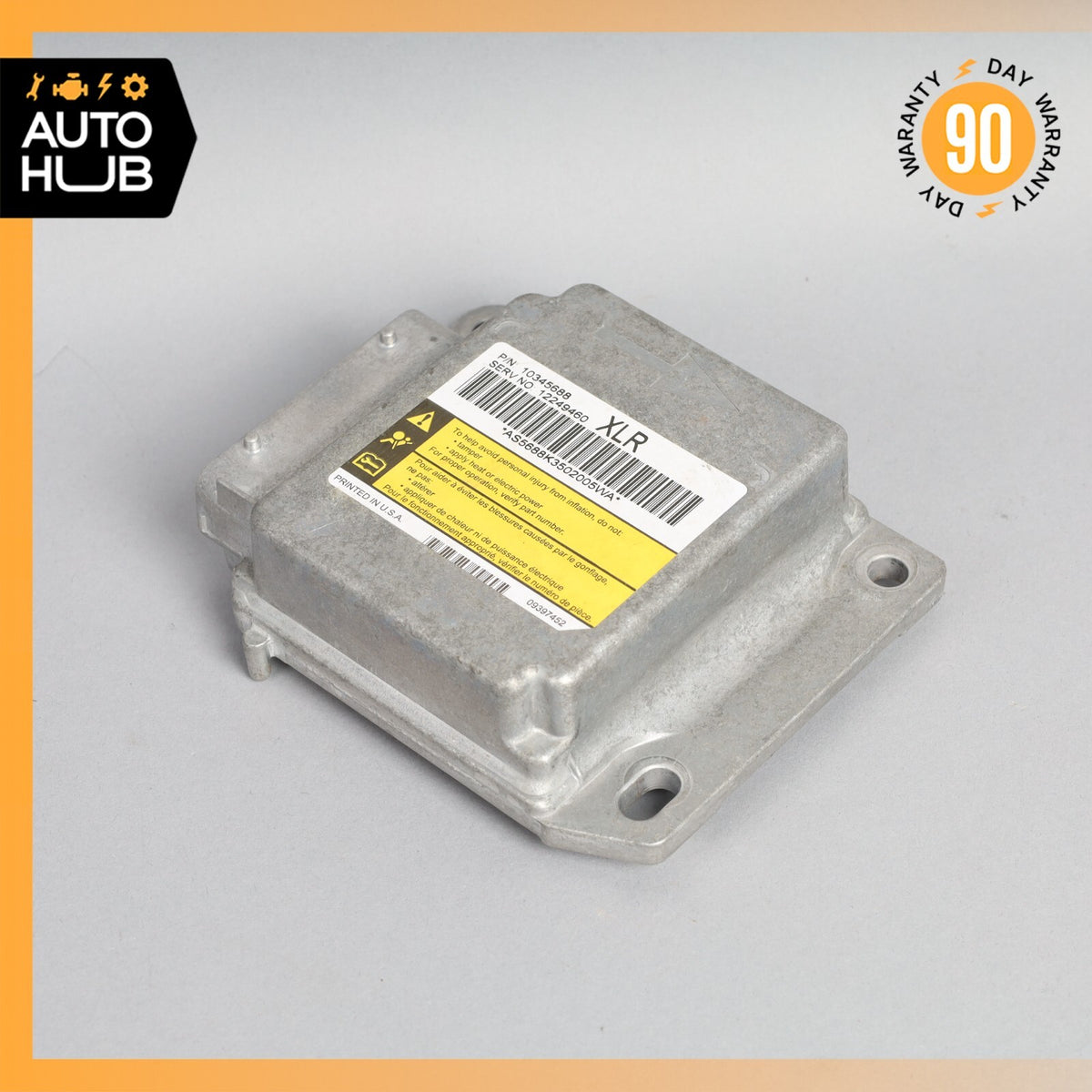 2005 Cadillac XLR Safety Air Restraint Bag Control Module 10345688 OEM 69k - photo 1